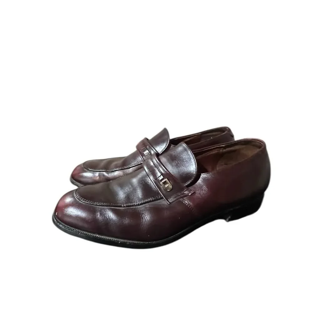 VTG O'Sullivan Executive Imperials By Mason Men's Dress Loafers Leather 11 C